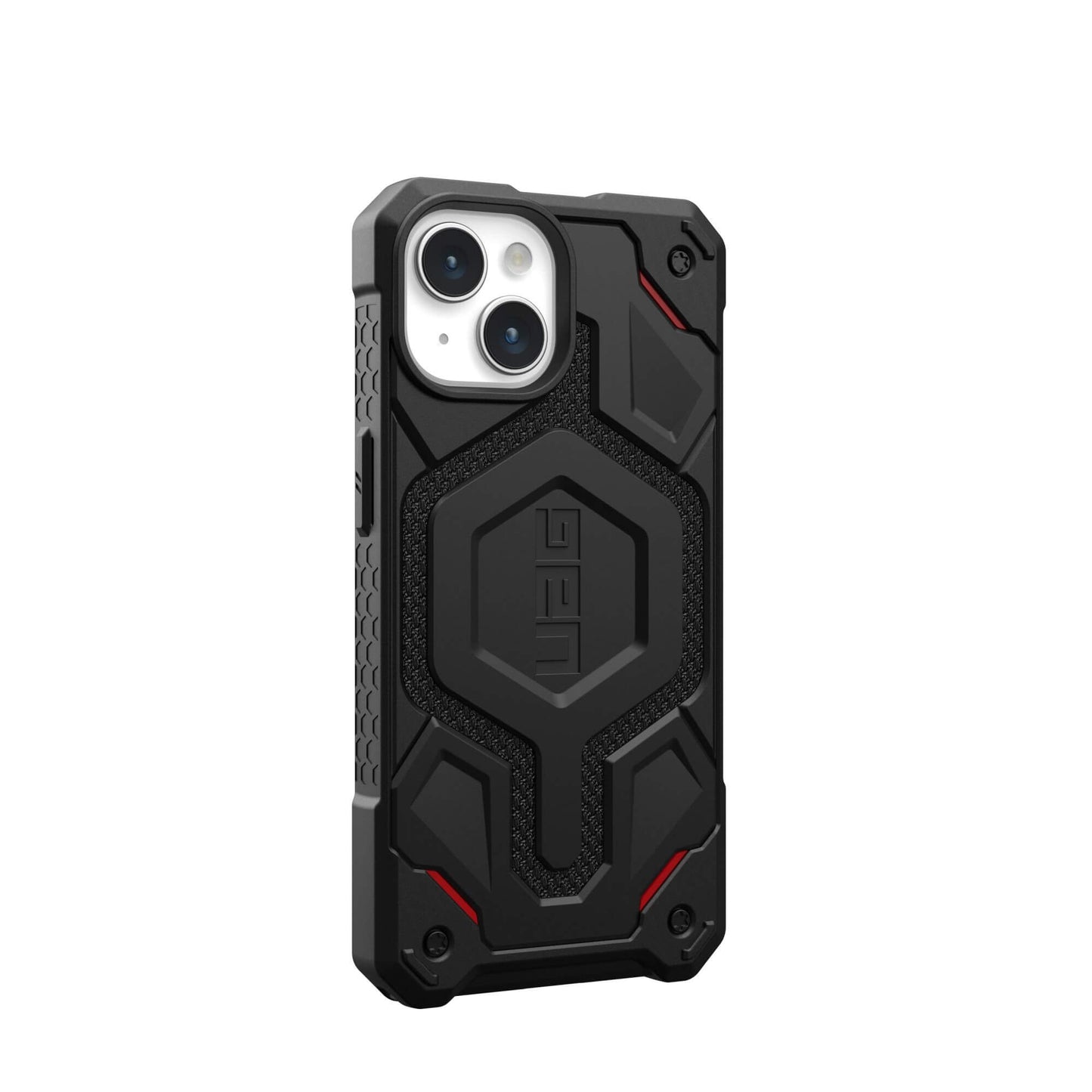 UAG Urban Armor Gear Monarch Pro MagSafe Case | Apple iPhone 15 | kevlar schwarz