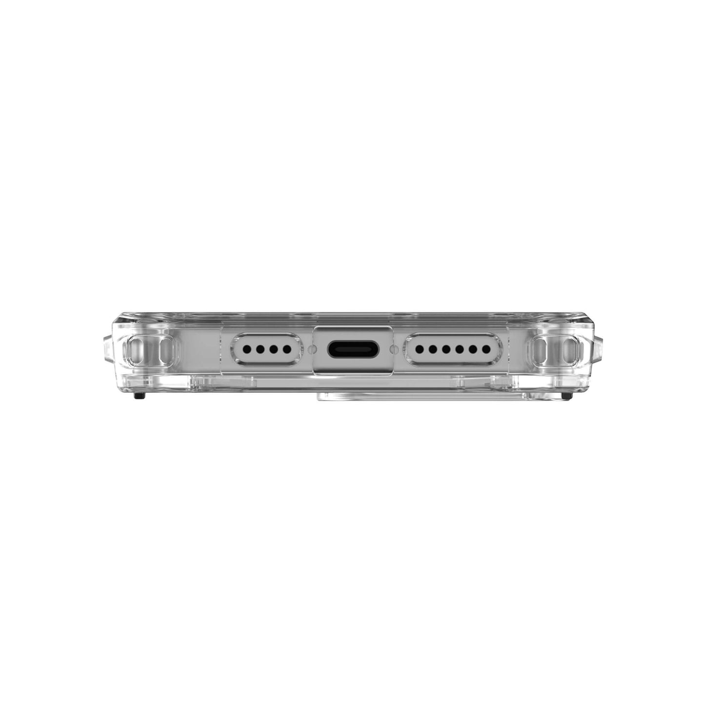 UAG Urban Armor Gear Plyo MagSafe Case | Apple iPhone 15 Pro Max | ice (transparent)/silber