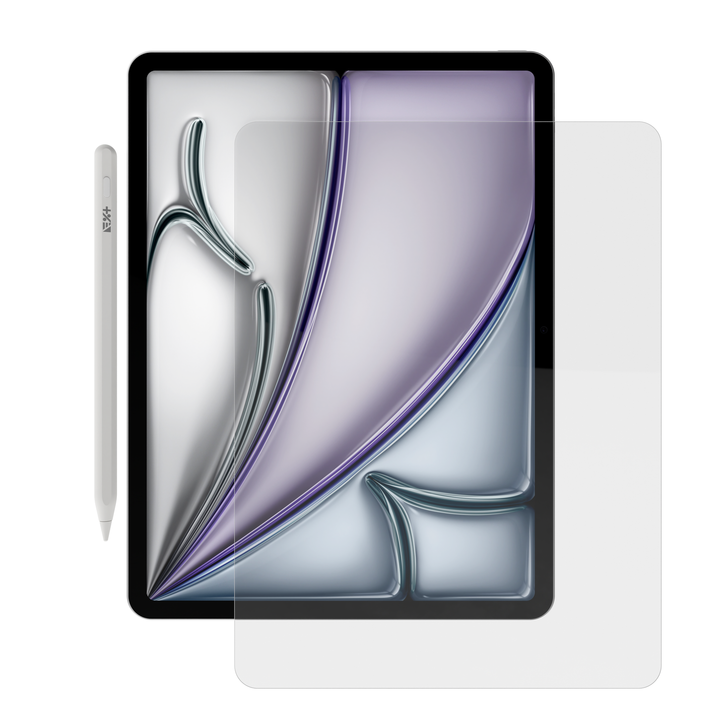 NEXT.ONE iPad Schutzglas mit Anbringhilfe - iPad Air 11" M2