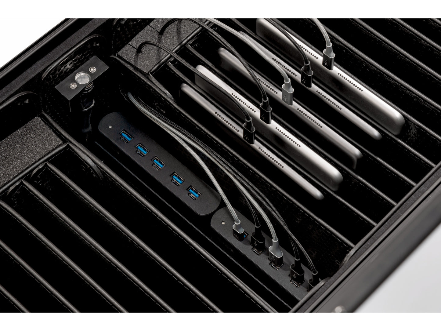 PARAT Case TC20, TwinCharge, USB-C, ohne Kabel, weiß