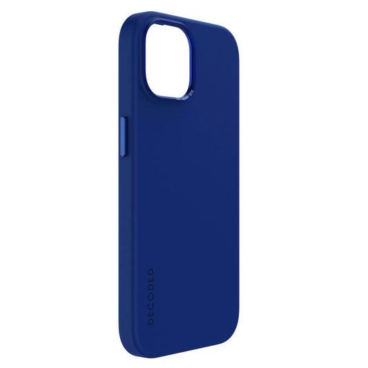 Decoded - AntiMicrobial Silicone Backcover | iPhone 15 - Galactic Blue