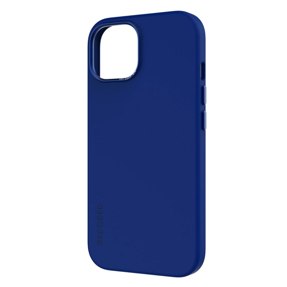 Decoded - AntiMicrobial Silicone Backcover | iPhone 15 Plus - Galactic Blue