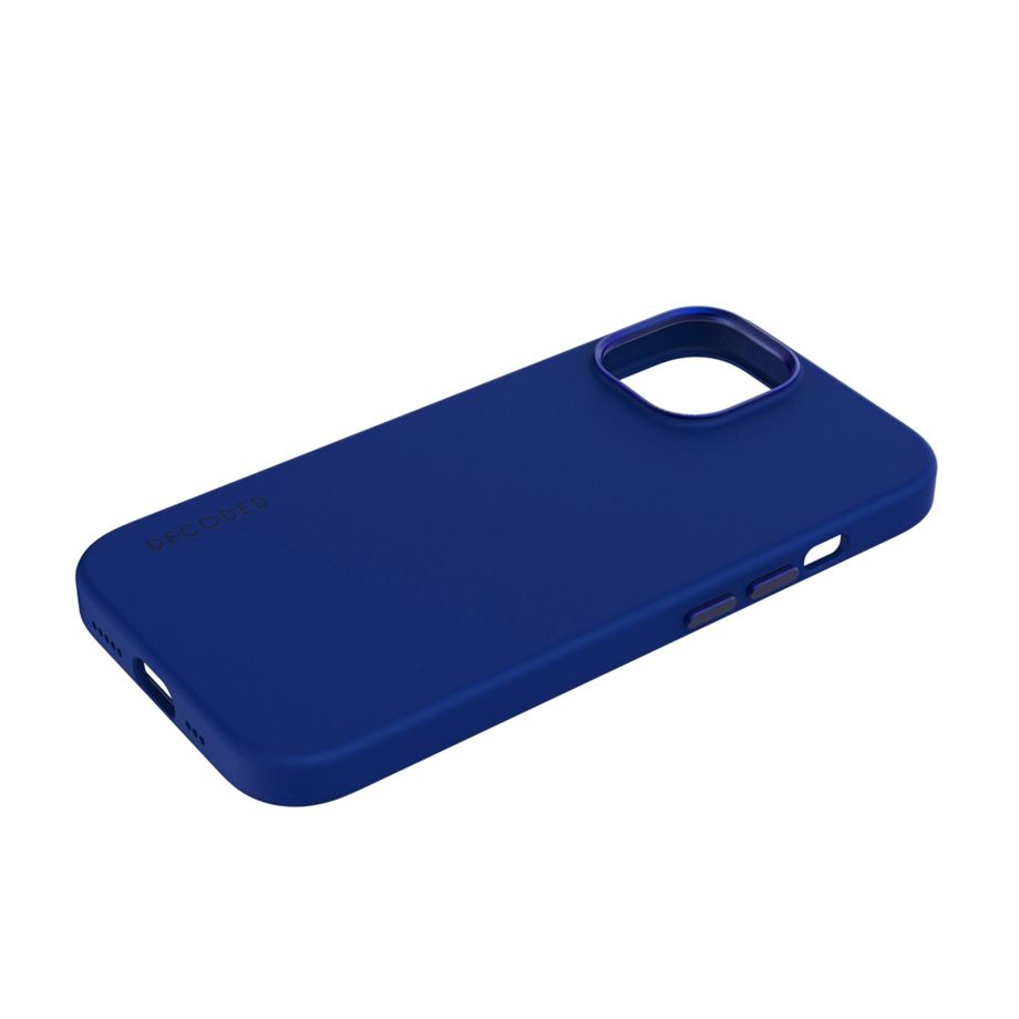 Decoded - AntiMicrobial Silicone Backcover | iPhone 15 Plus - Galactic Blue