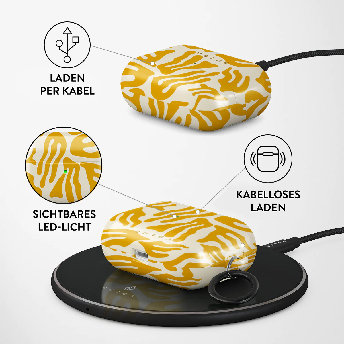 BURGA Sunbeams Case for AirPods