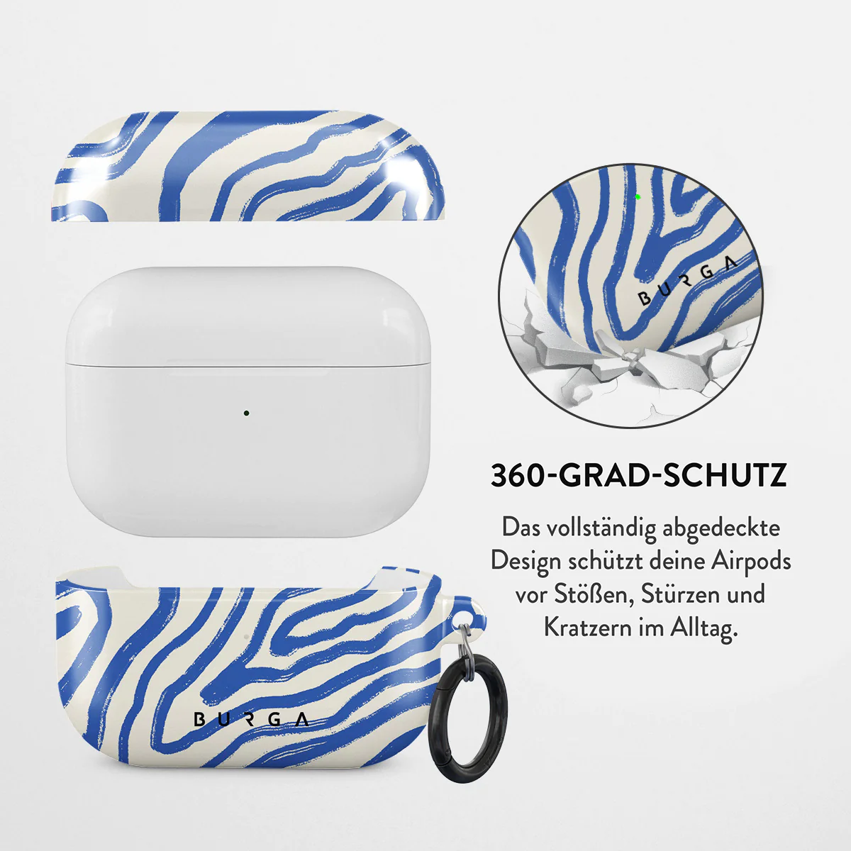 BURGA Seven Seas Case for AirPods