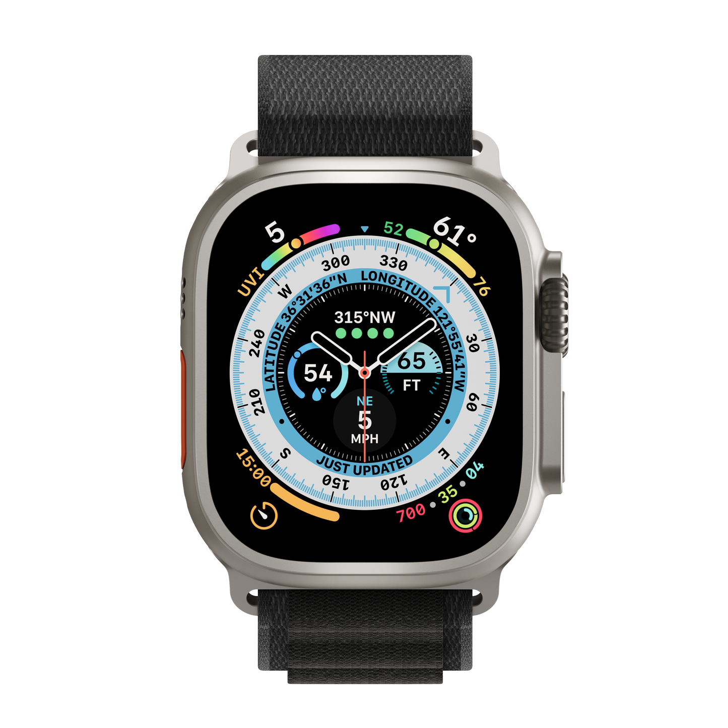 NEXT.ONE Adventure Loop für Apple Watch 42/44/45/49mm | Black