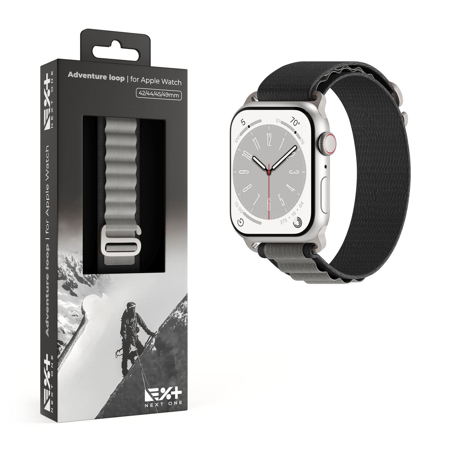 NEXT.ONE Adventure Loop für Apple Watch 42/44/45/49mm | Gray