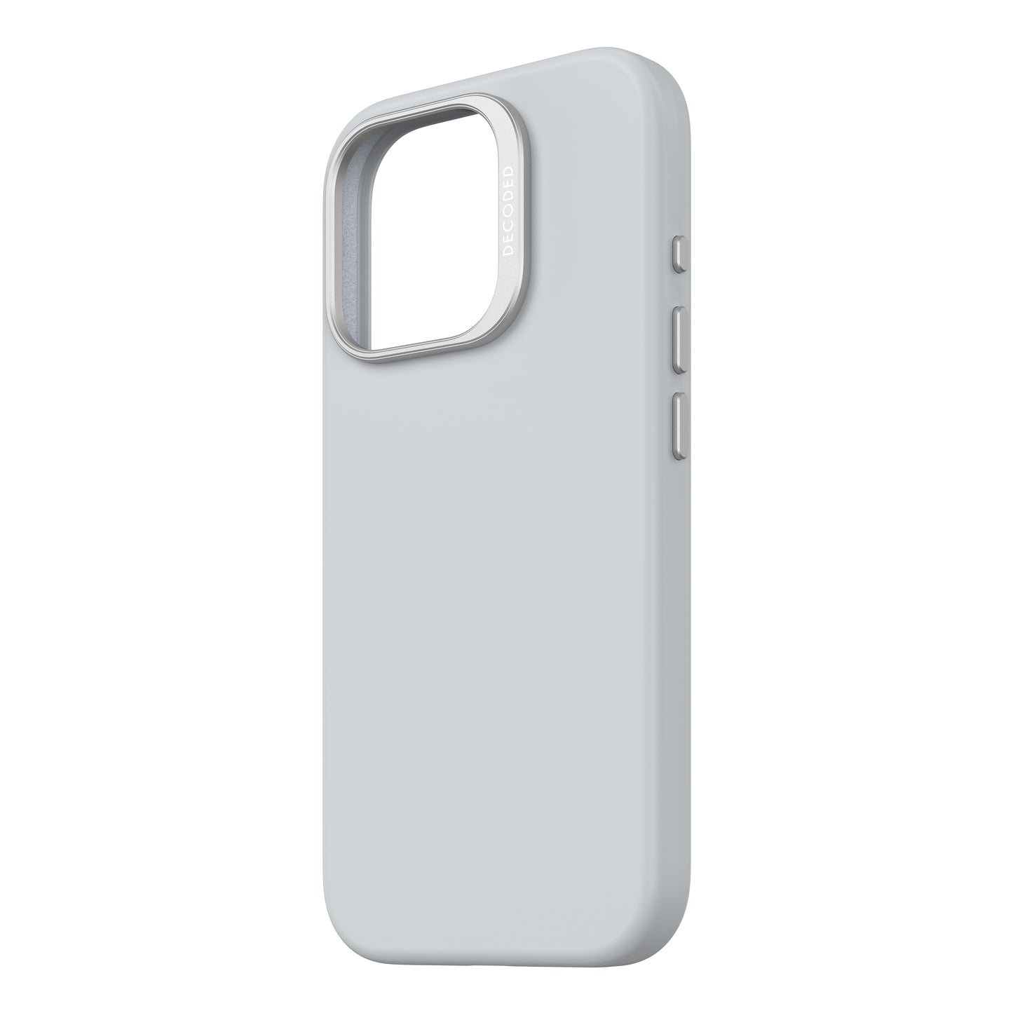 Decoded AntiMicrobial Silicone Backcover iPhone 16 Pro Clay