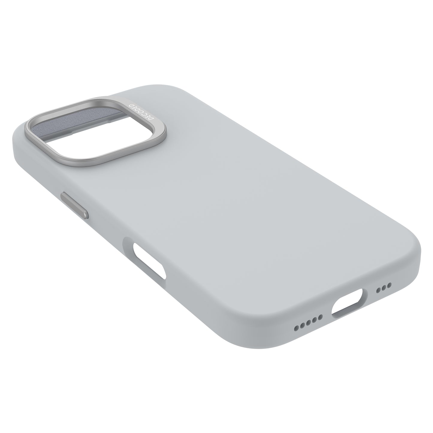 Decoded AntiMicrobial Silicone Backcover iPhone 16 Pro Clay