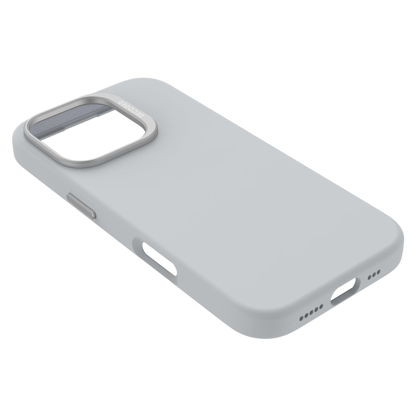 Decoded AntiMicrobial Silicone Backcover iPhone 16 Pro Clay