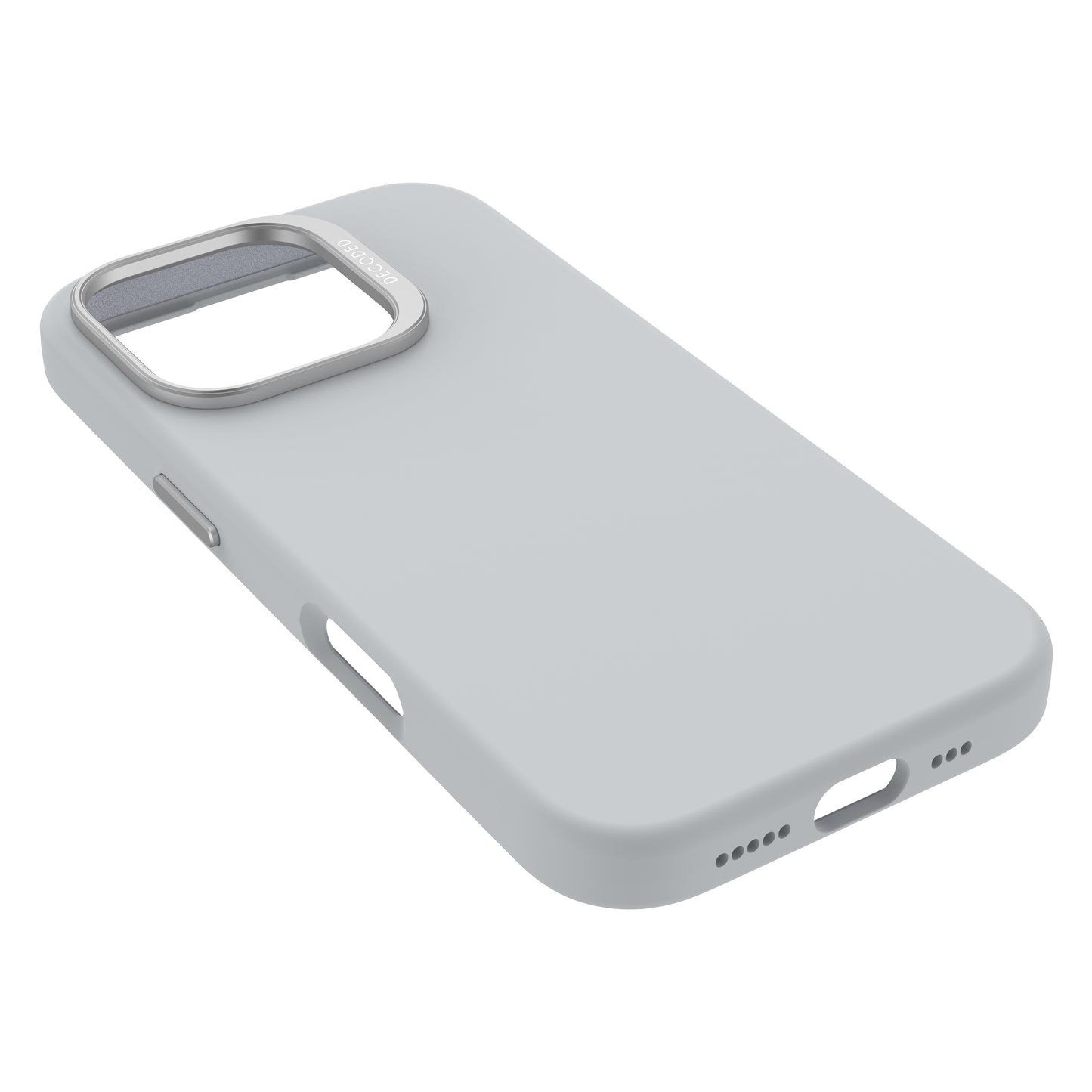 Decoded AntiMicrobial Silicone Backcover iPhone 16 Pro Clay
