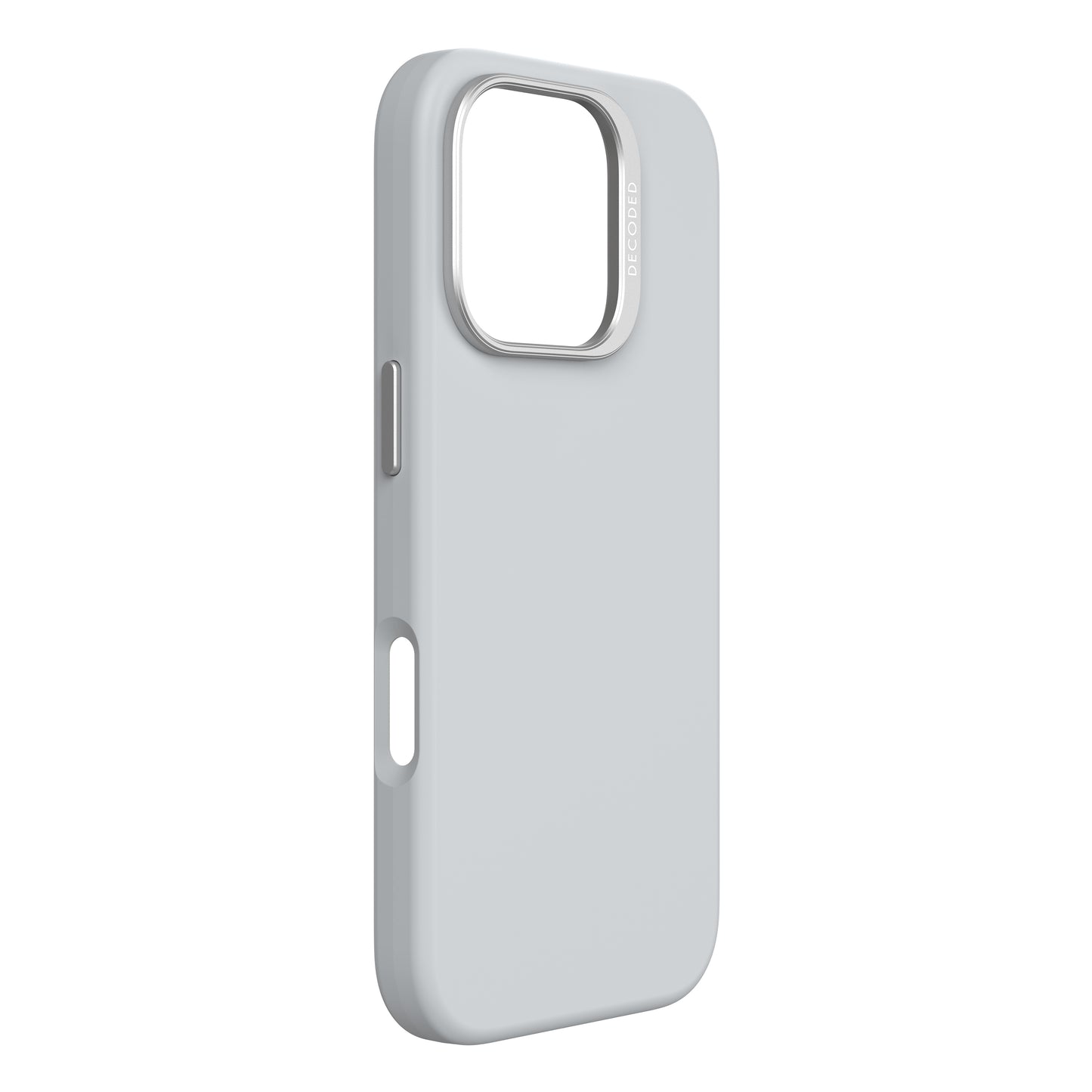 Decoded AntiMicrobial Silicone Backcover iPhone 16 Pro Clay