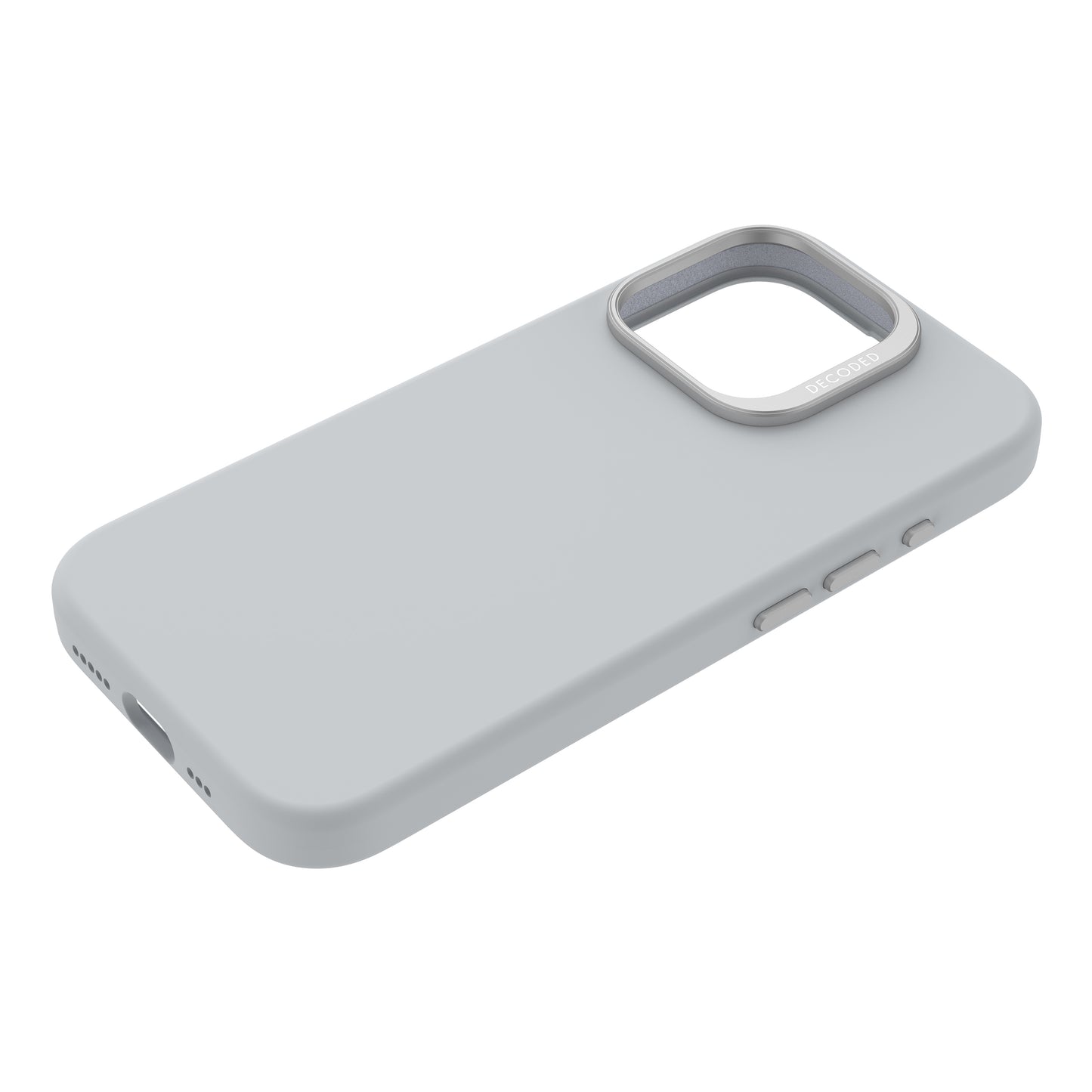 Decoded AntiMicrobial Silicone Backcover iPhone 16 Pro Clay