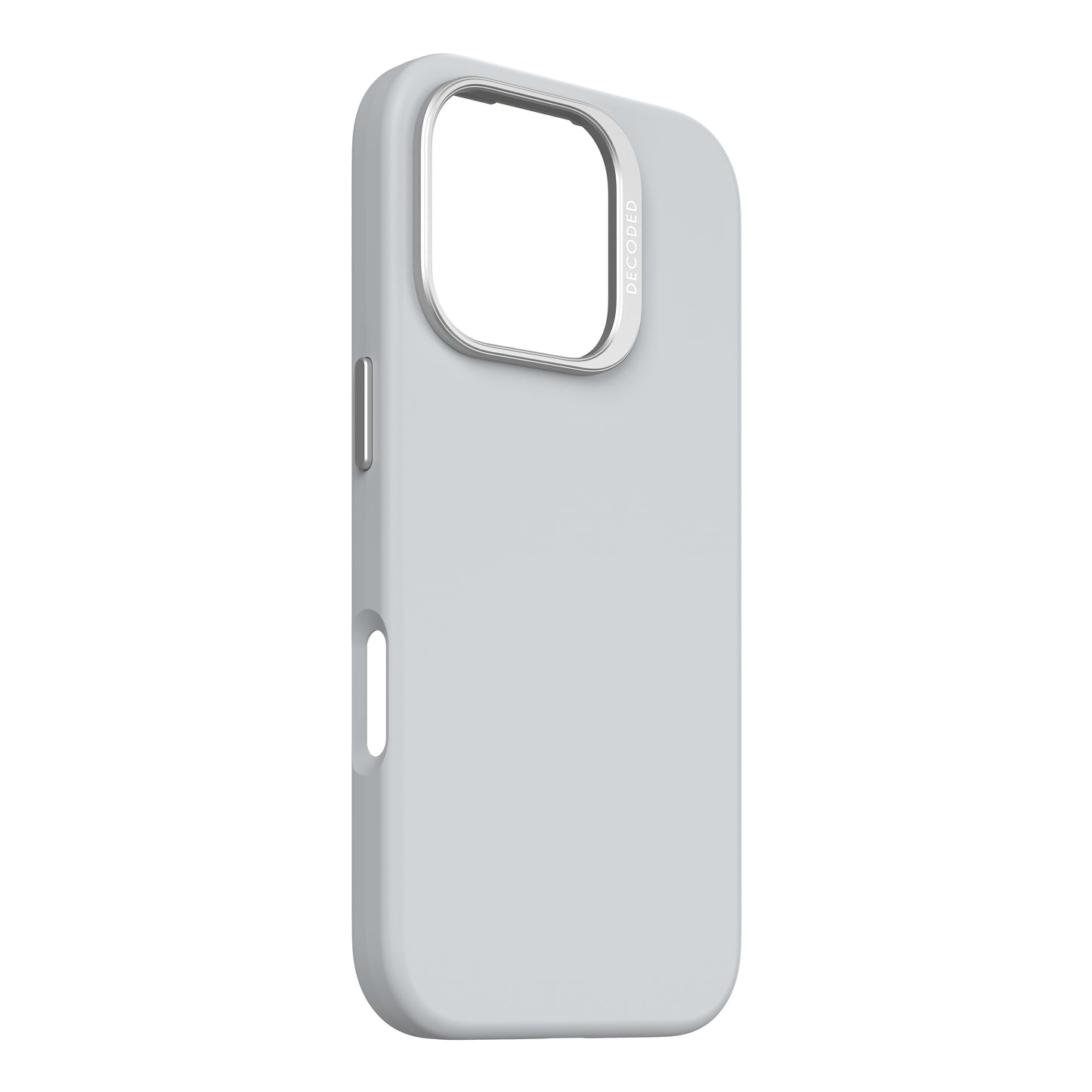 Decoded AntiMicrobial Silicone Backcover iPhone 16 Pro Clay