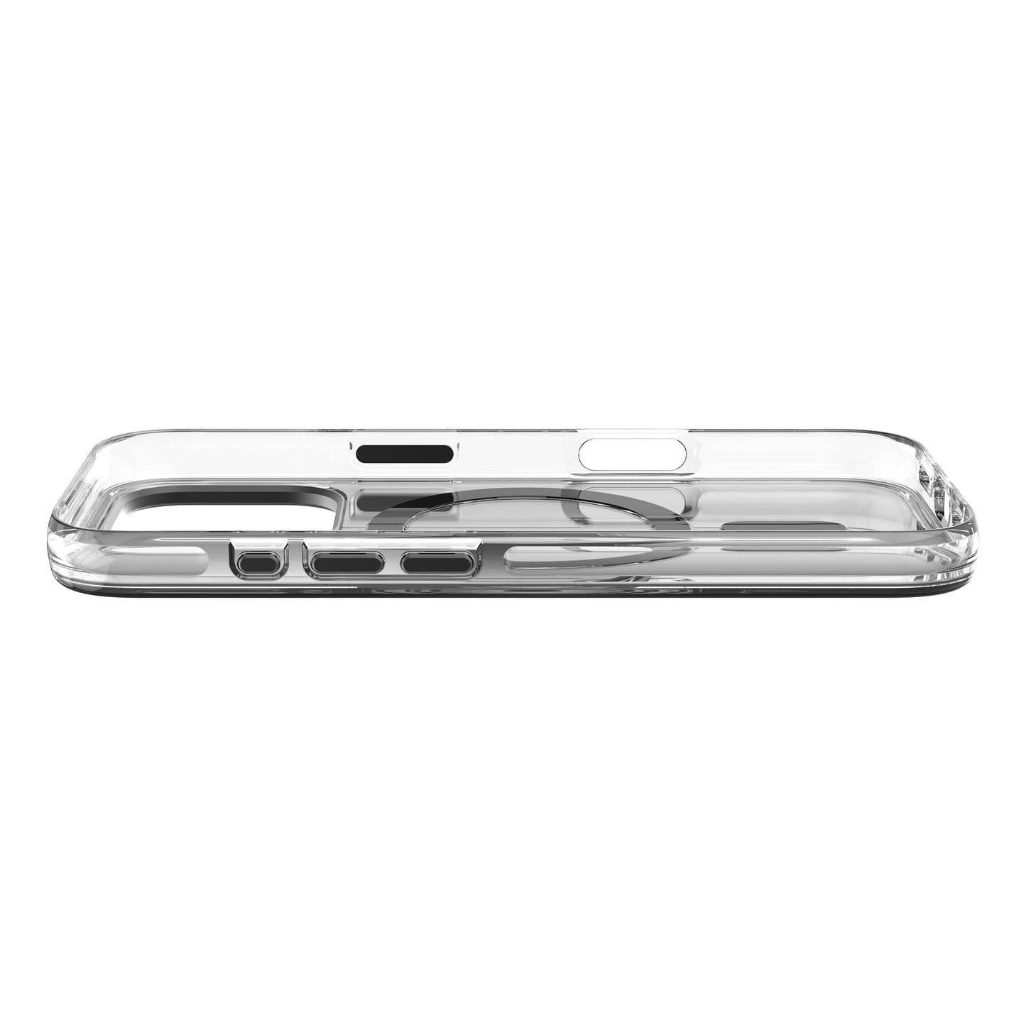 Decoded Recycled Plastic Backcover iPhone 16 Pro Transparent Black