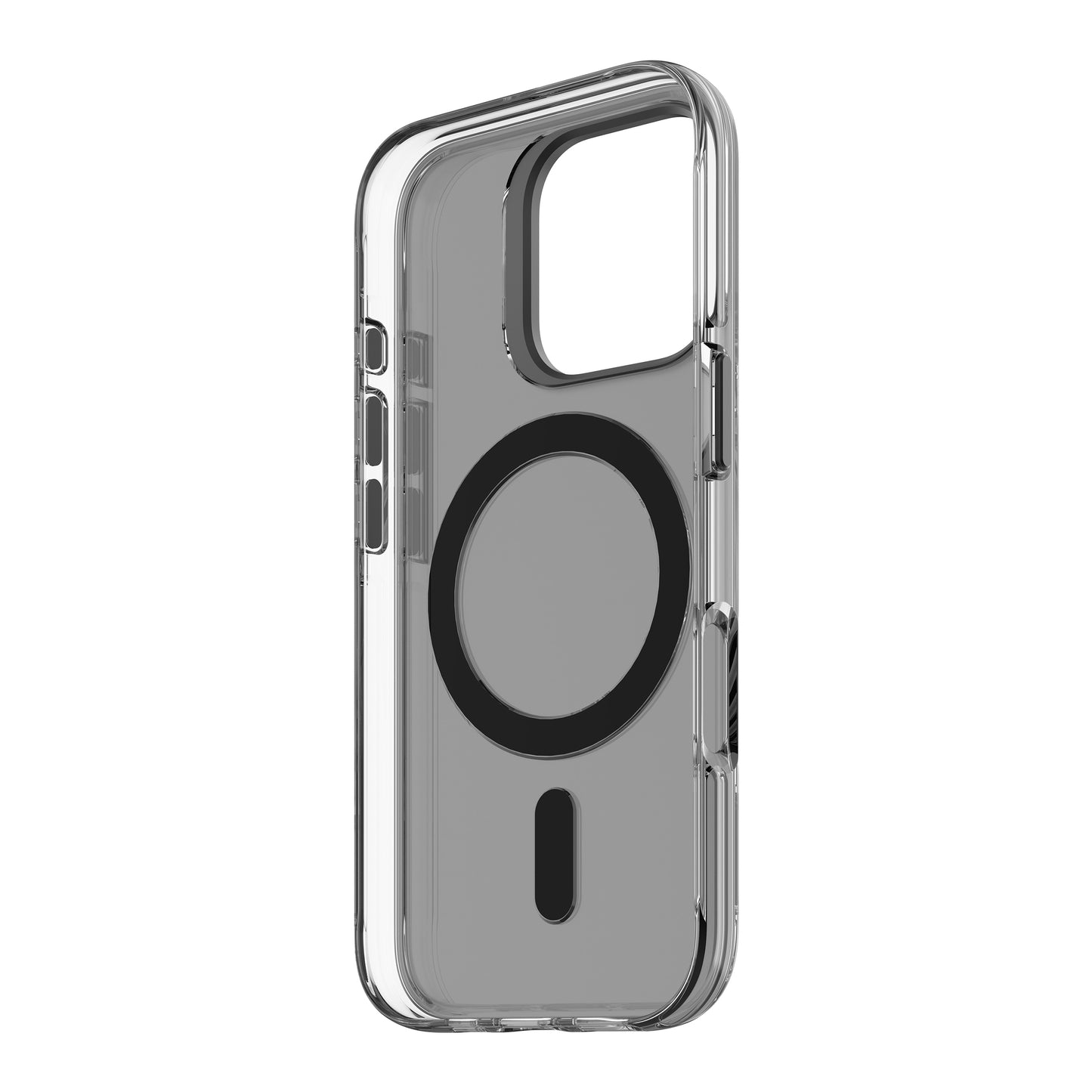 Decoded Recycled Plastic Backcover iPhone 16 Pro Transparent Black