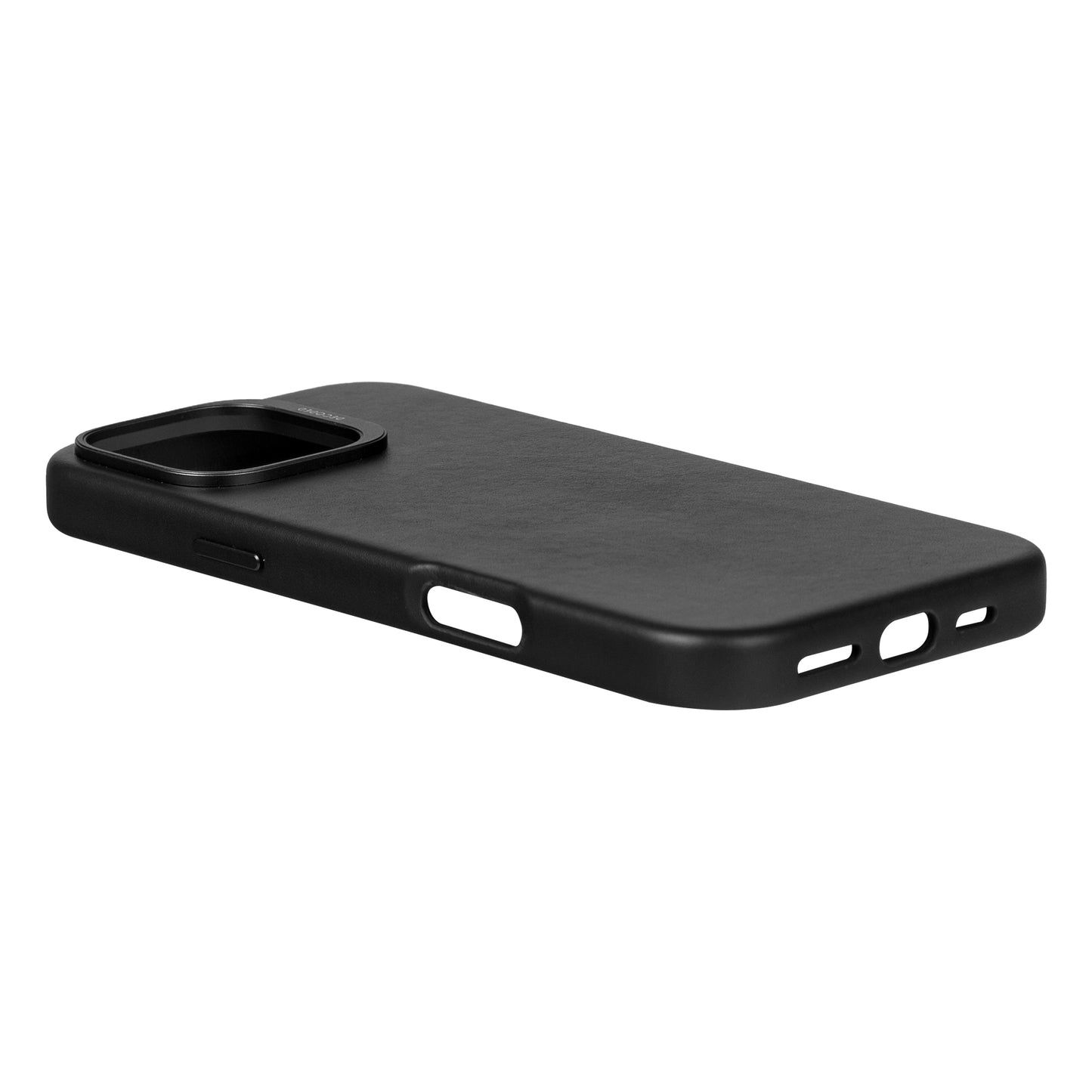 Decoded Leather Backcover iPhone 16 Pro Max Black