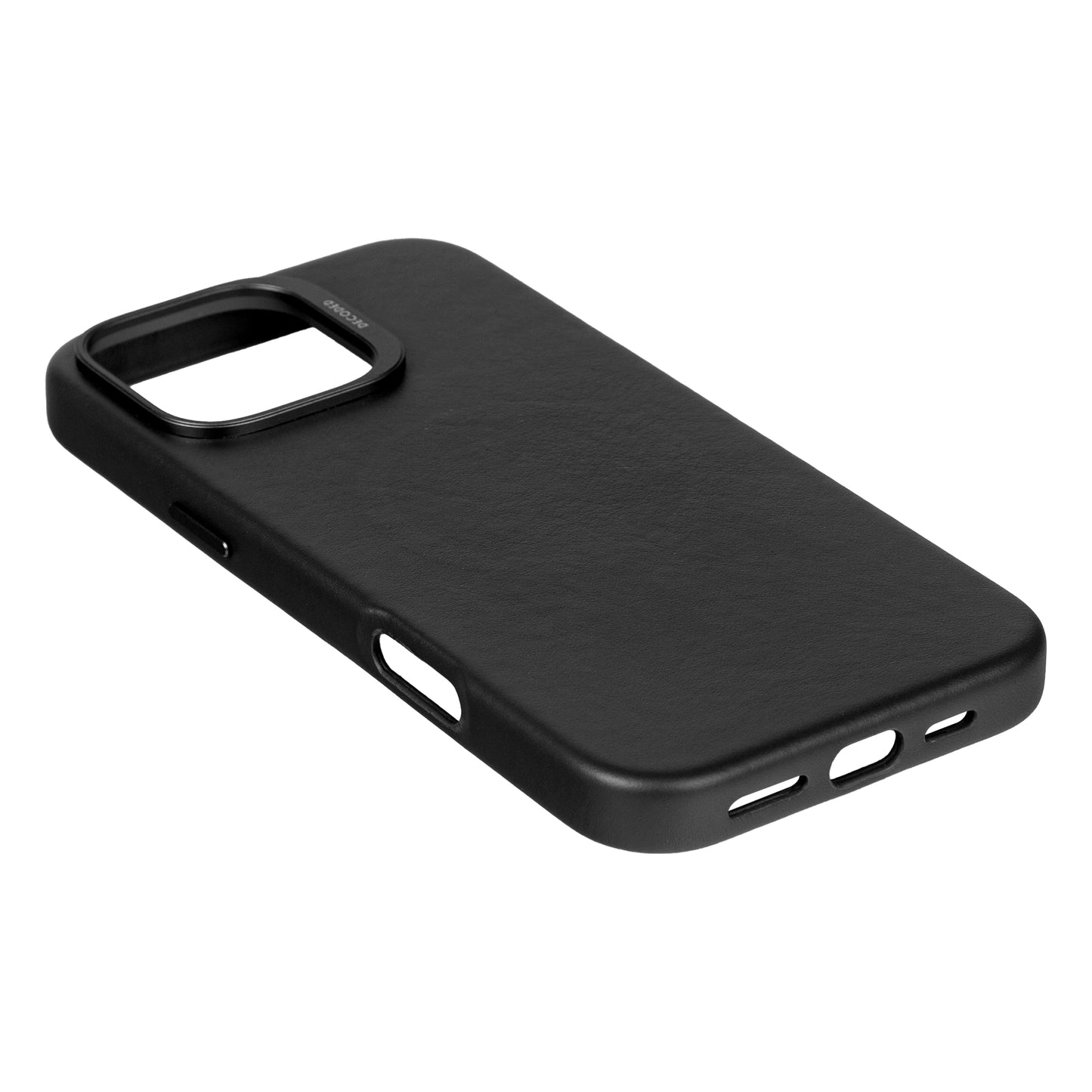 Decoded Leather Backcover iPhone 16 Pro Max Black