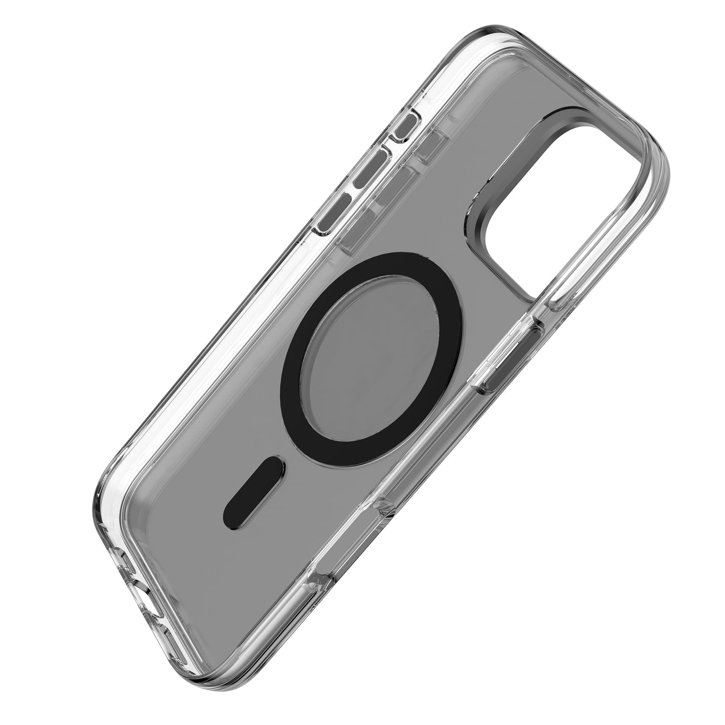 Decoded Recycled Plastic Backcover iPhone 16 Pro Max Transparent Black