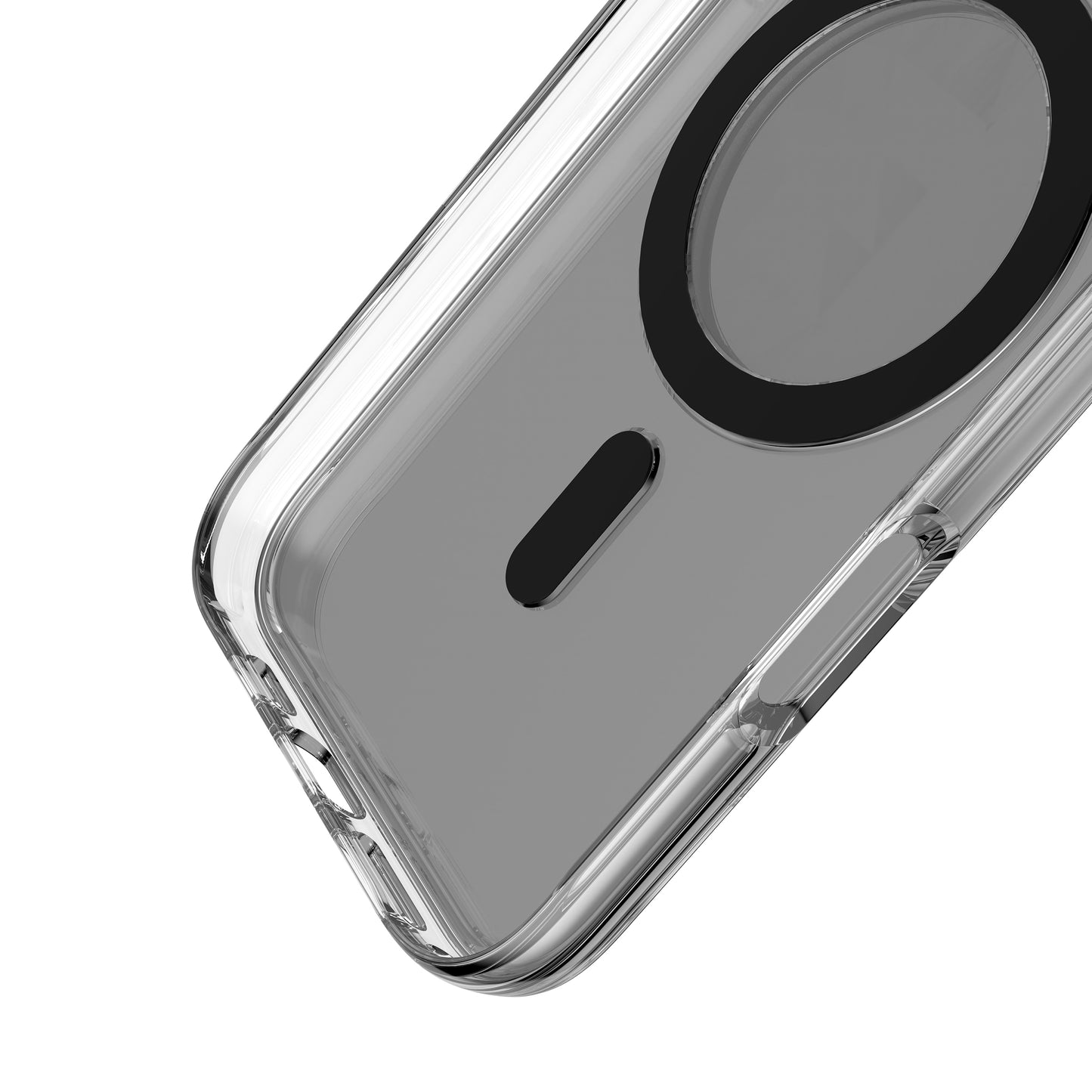 Decoded Recycled Plastic Backcover iPhone 16 Pro Max Transparent Black