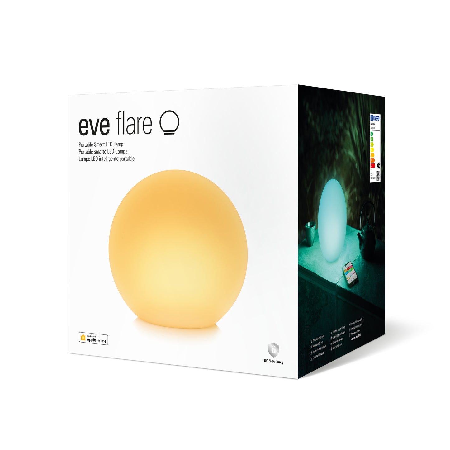 Eve Flare, Portable smarte LED-Leuchte mit Thread-Unterstützung
