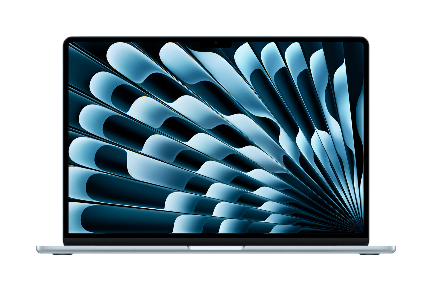MacBook Air 15" mit M4 Chip, 10-Core CPU und 10-Core GPU, 24GB, 512GB SSD, himmelblau