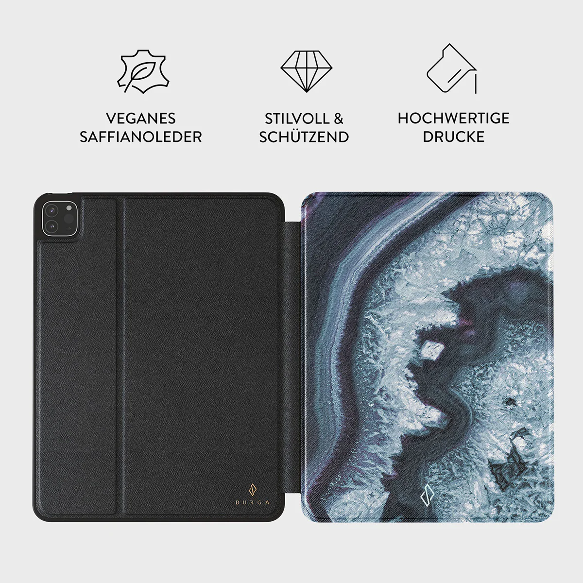 BURGA Frozen Lake Case for iPad