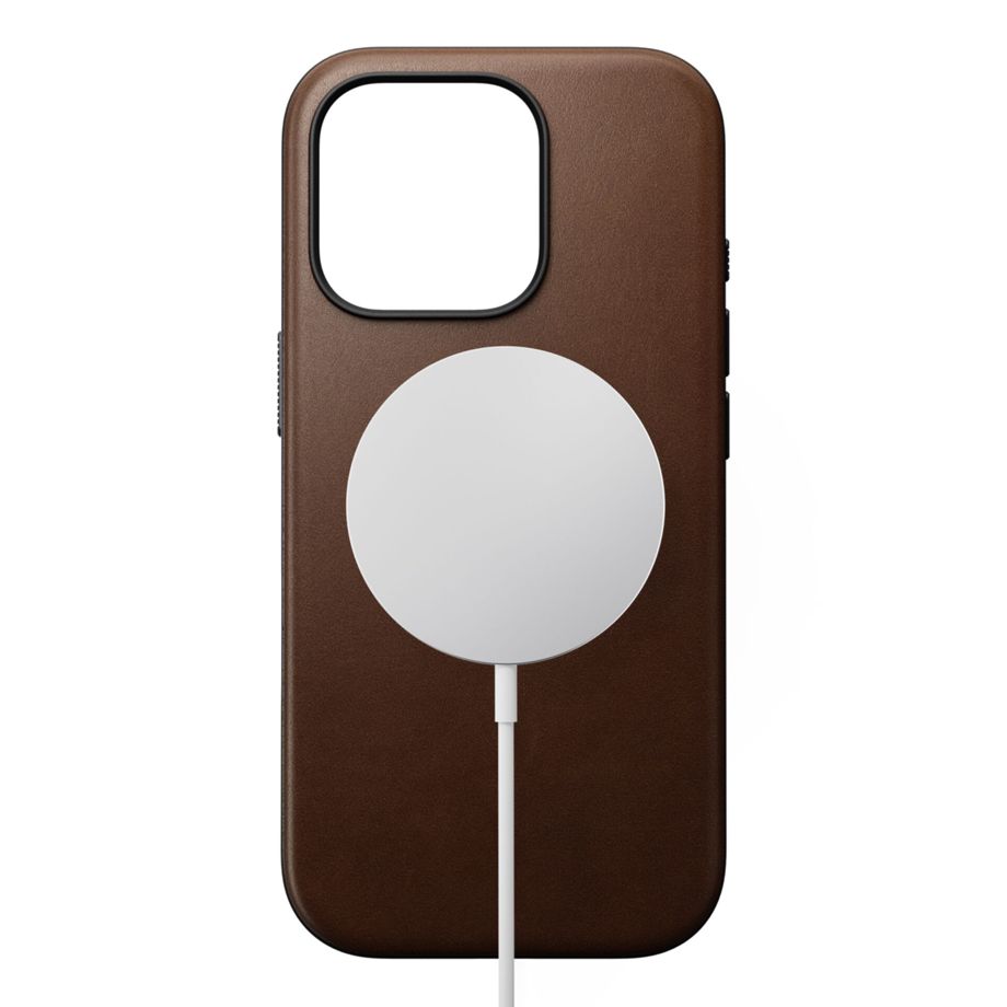Nomad Modern Leather Case iPhone 16 Pro Brown