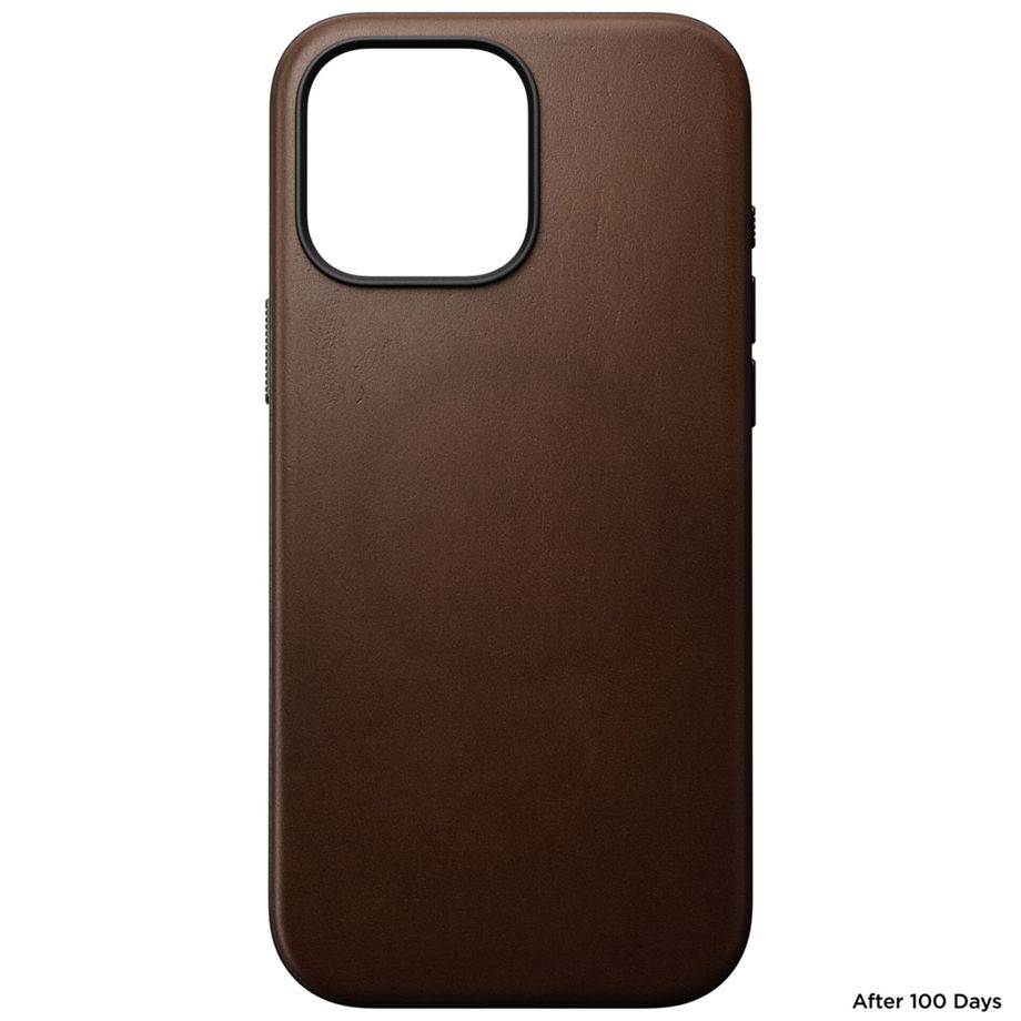 Nomad Modern Leather Case iPhone 16 Pro Max Brown