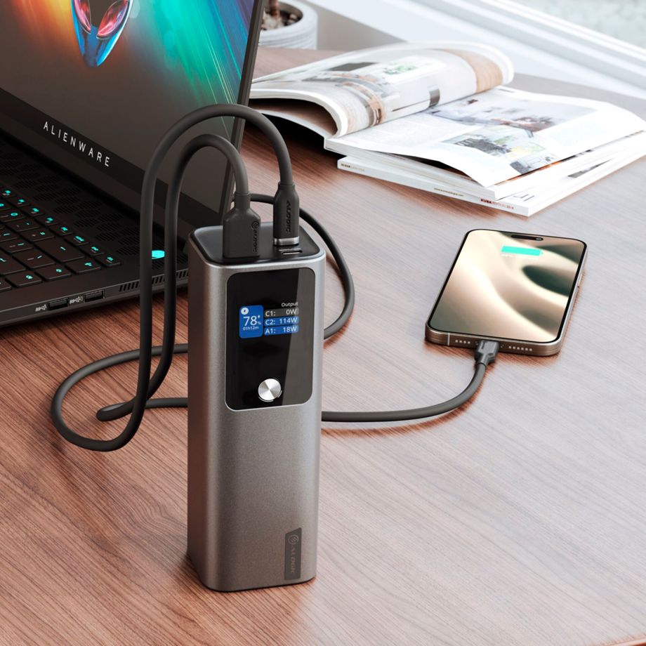 Alogic Ark 27,000mAh Power Bank with 140W USB-C Charging