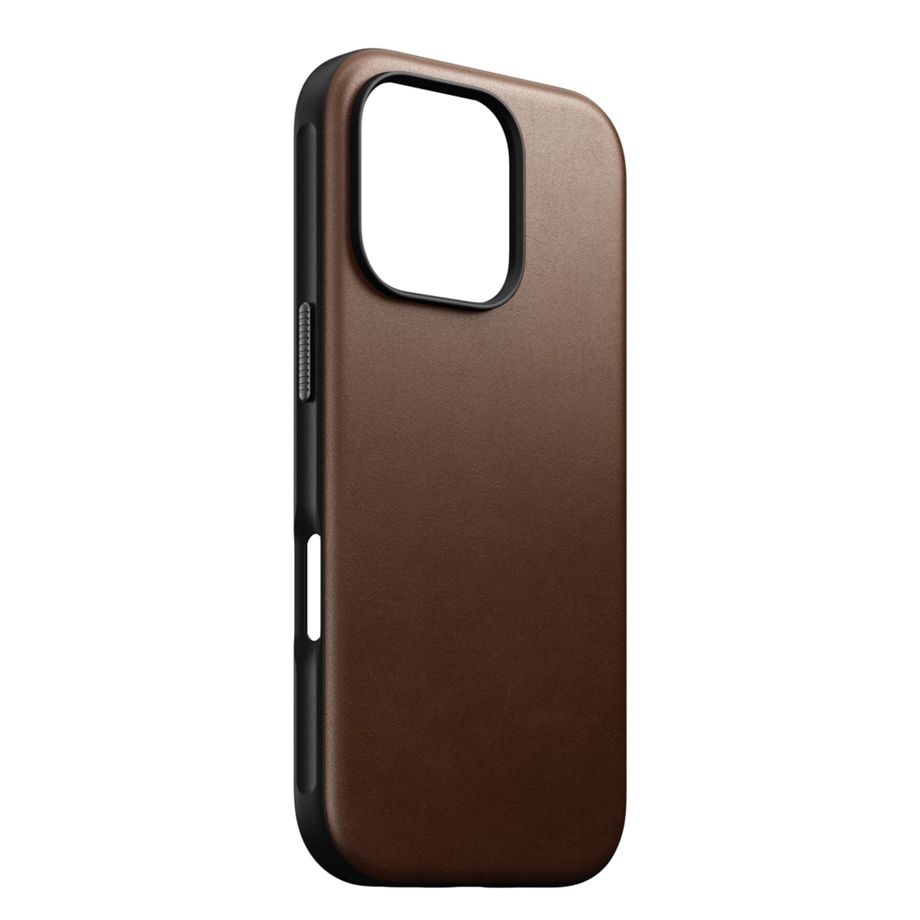 Nomad Modern Leather Case iPhone 16 Pro Brown