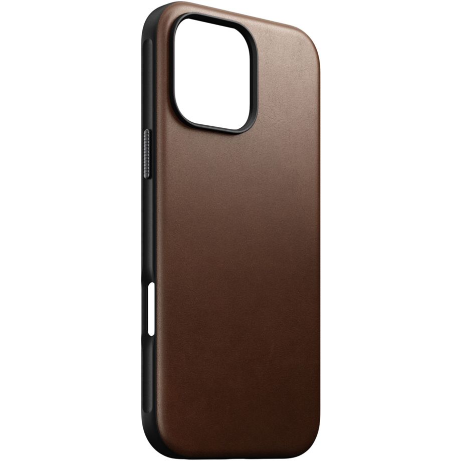 Nomad Modern Leather Case iPhone 16 Pro Max Brown