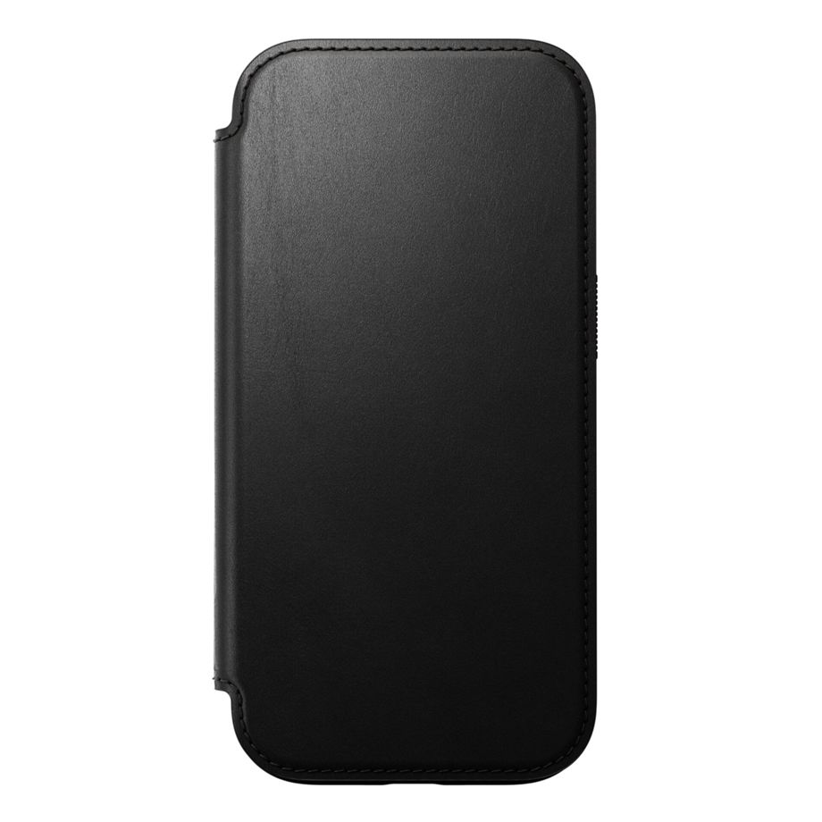 Nomad Modern Leather Folio iPhone 16 Pro Black