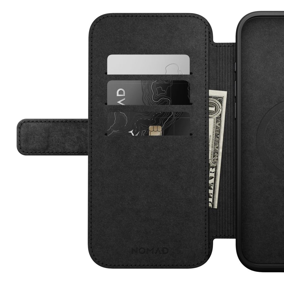 Nomad Modern Leather Folio iPhone 16 Pro Max Brown
