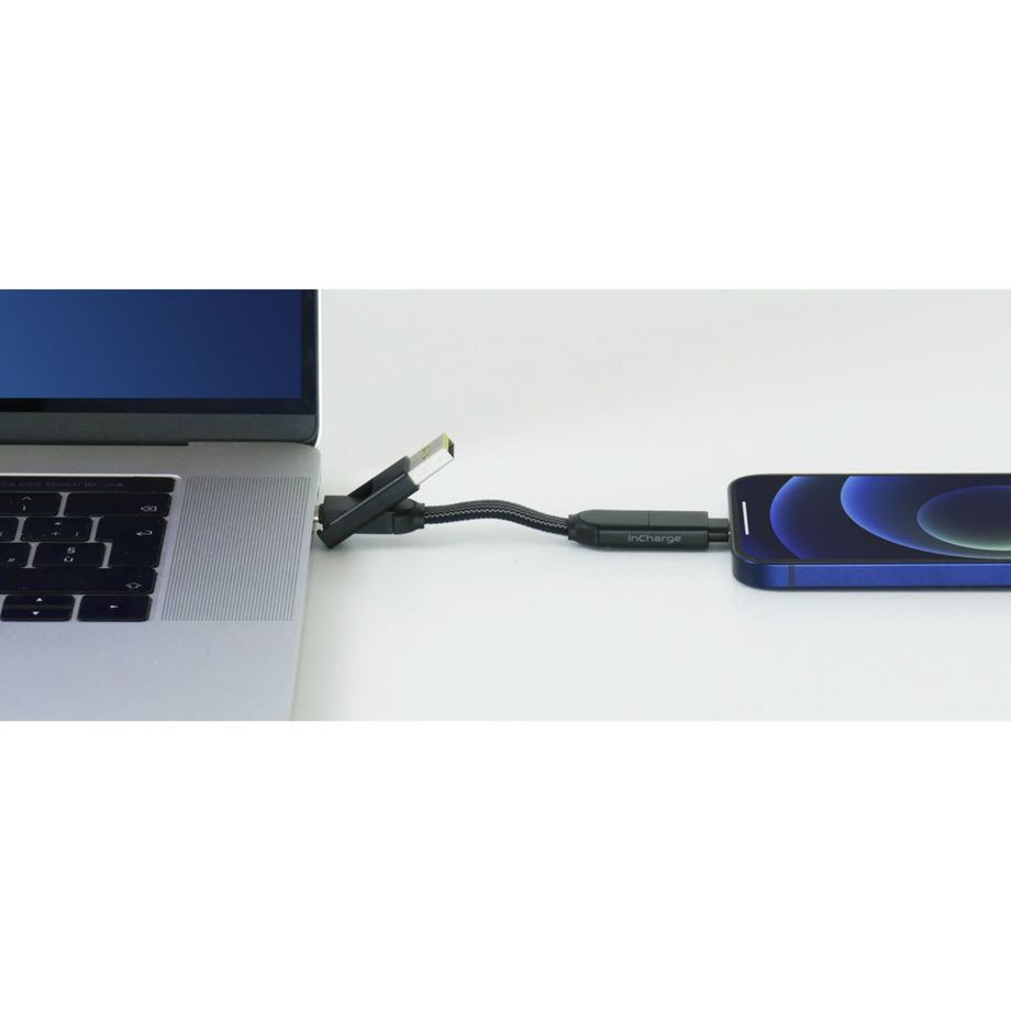 Rolling Square inCharge X Cable Black