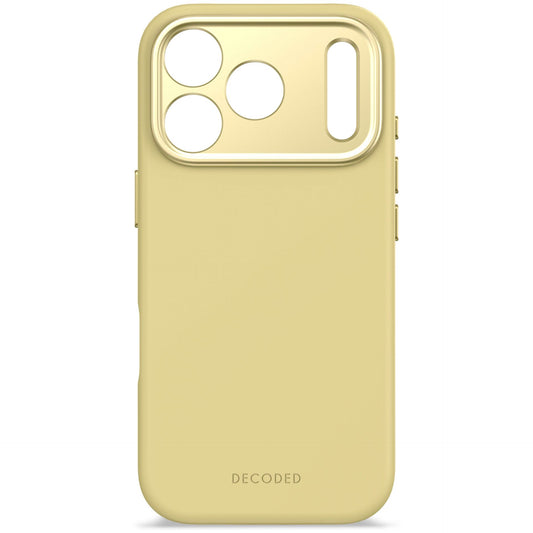 Decoded AntiMicrobial Silicone Backcover iPhone 17 Pro Yuma Yellow