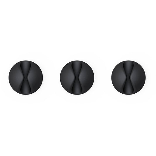 Bluelounge CableDrop 6er Pack, schwarz