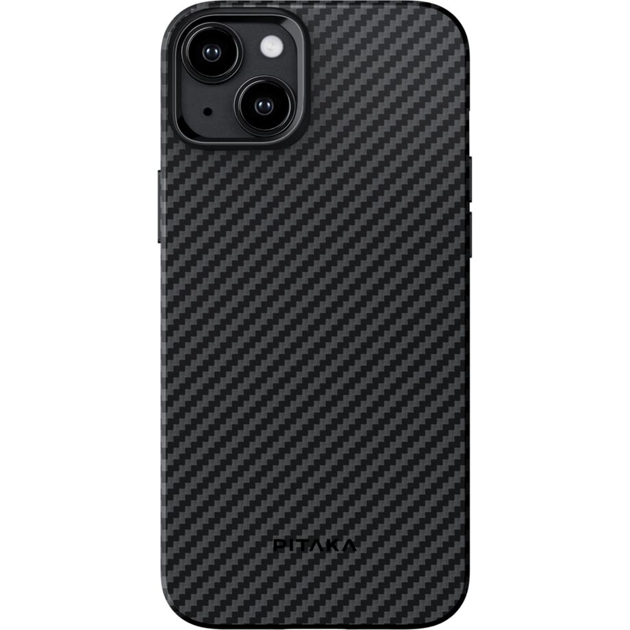 Pitaka MagEZ Case Pro 4 1500D for iPhone 15 Black/Grey Twill
