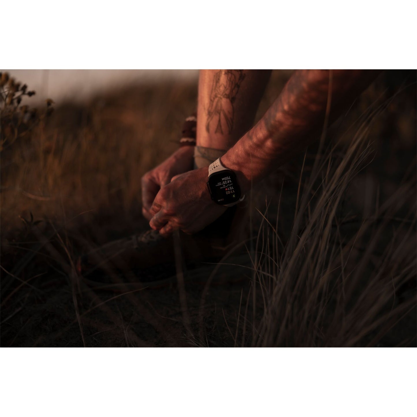 Decoded Silicone Ares O Strap for Apple Watch 44/46/49mm Clay