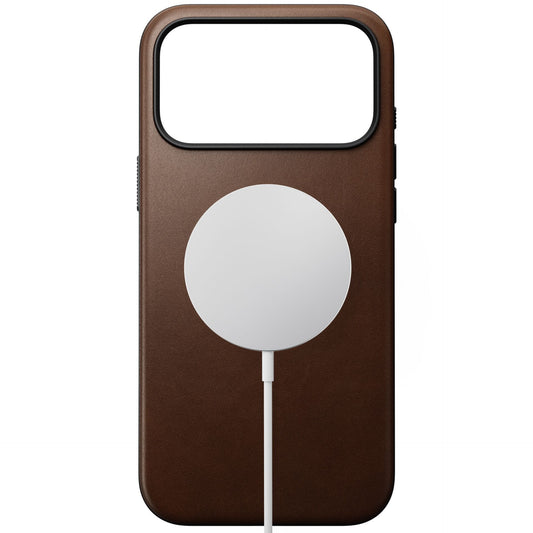 Nomad Modern Leather Case iPhone 17 Pro Max Brown