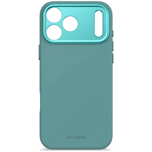 Decoded AntiMicrobial Silicone Backcover iPhone 17 Pro Max Blue
