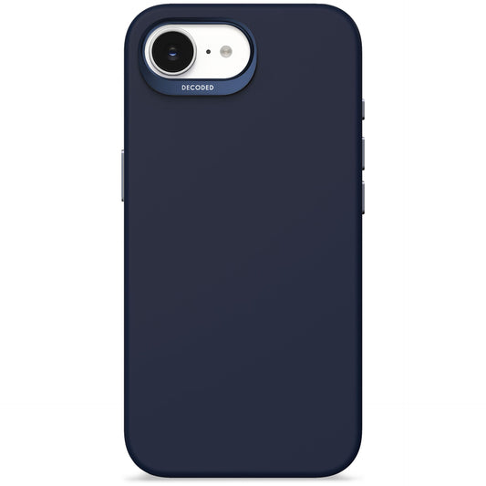 Decoded AntiMicrobial Silicone Backcover iPhone 16e Navy