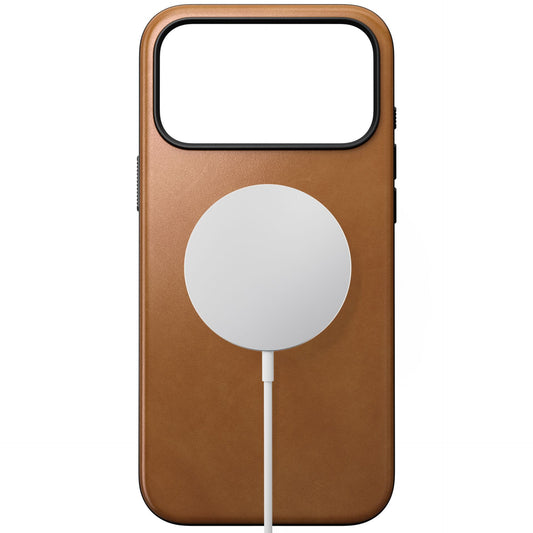 Nomad Modern Leather Case iPhone 17 Pro Max English Tan