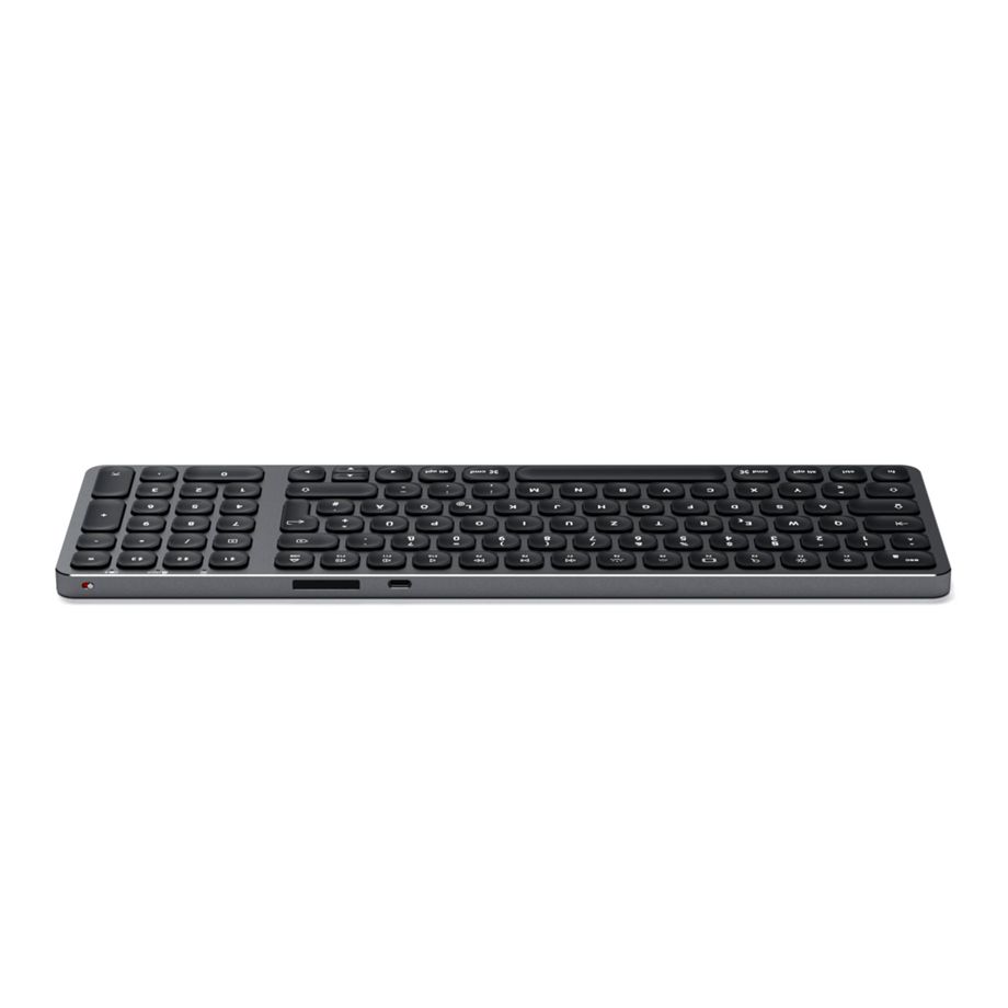 Satechi Aluminium BT Backlit Keyboard Slim German space gray