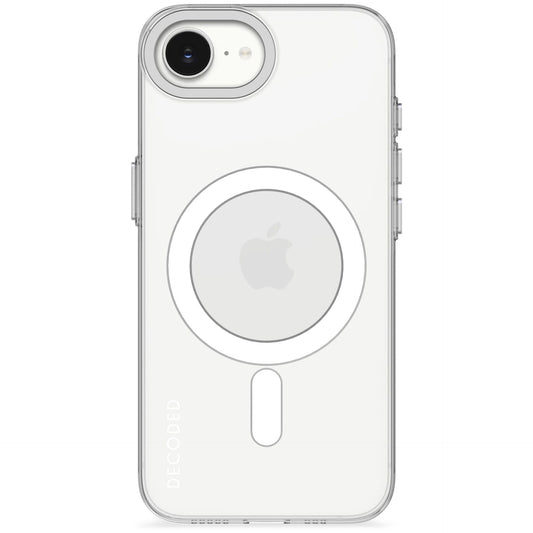 Decoded Recycled Plastic Backc. iPhone 16e Transparent White