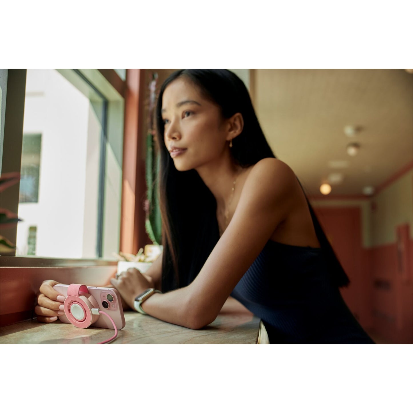 Twelve South ButterFly SE 2-in-1 Qi2 Wireless Charger Pink