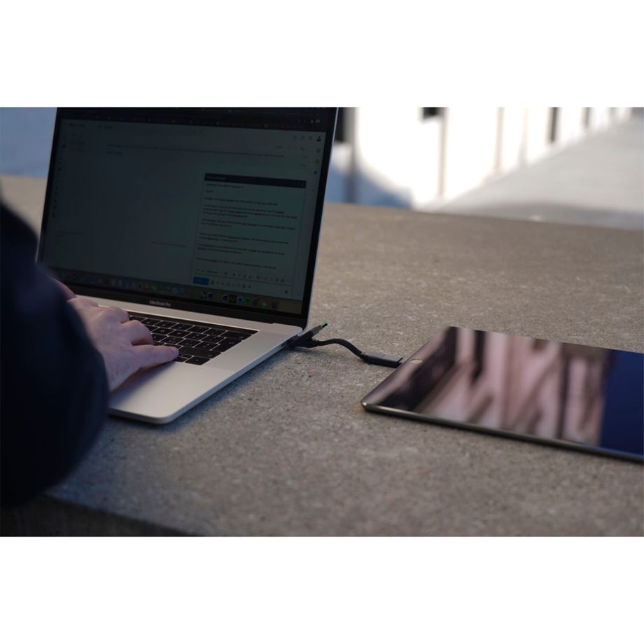 Rolling Square inCharge X Cable Black