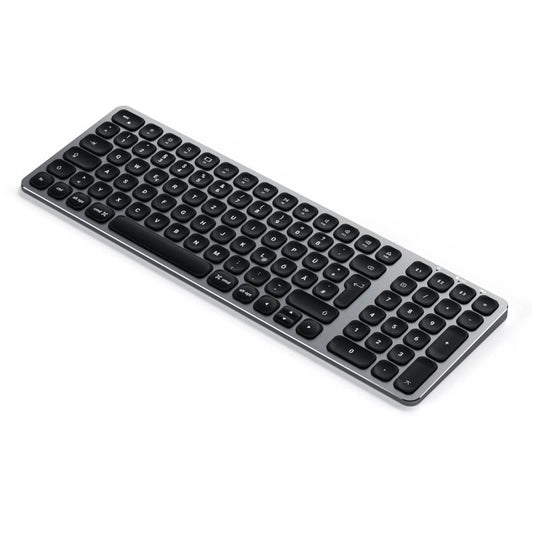 Satechi Aluminium BT Backlit Keyboard Slim German space gray