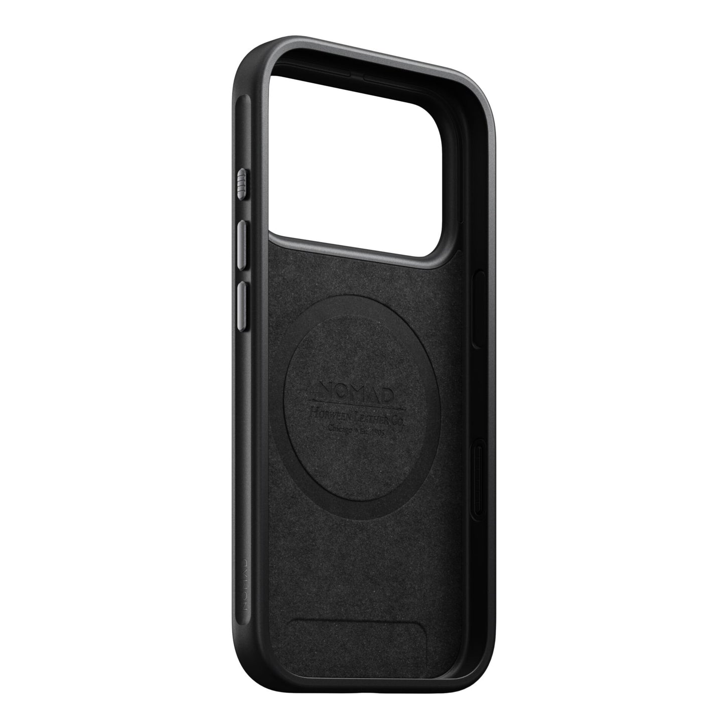 Nomad Modern Leather Case iPhone 17 Pro Black Horween