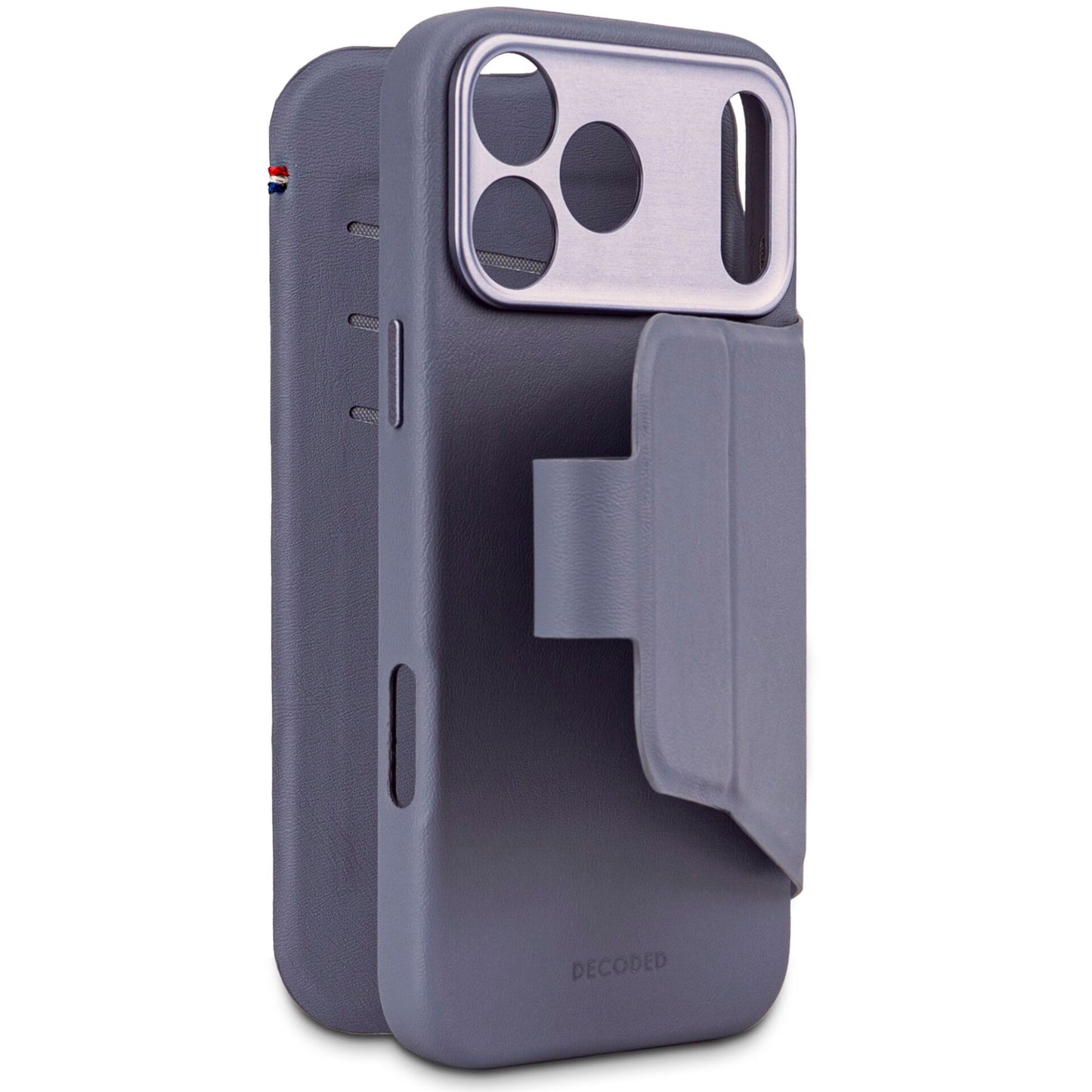 Decoded Silicone Detachable Wallet iPhone 17 Pro Max Blue